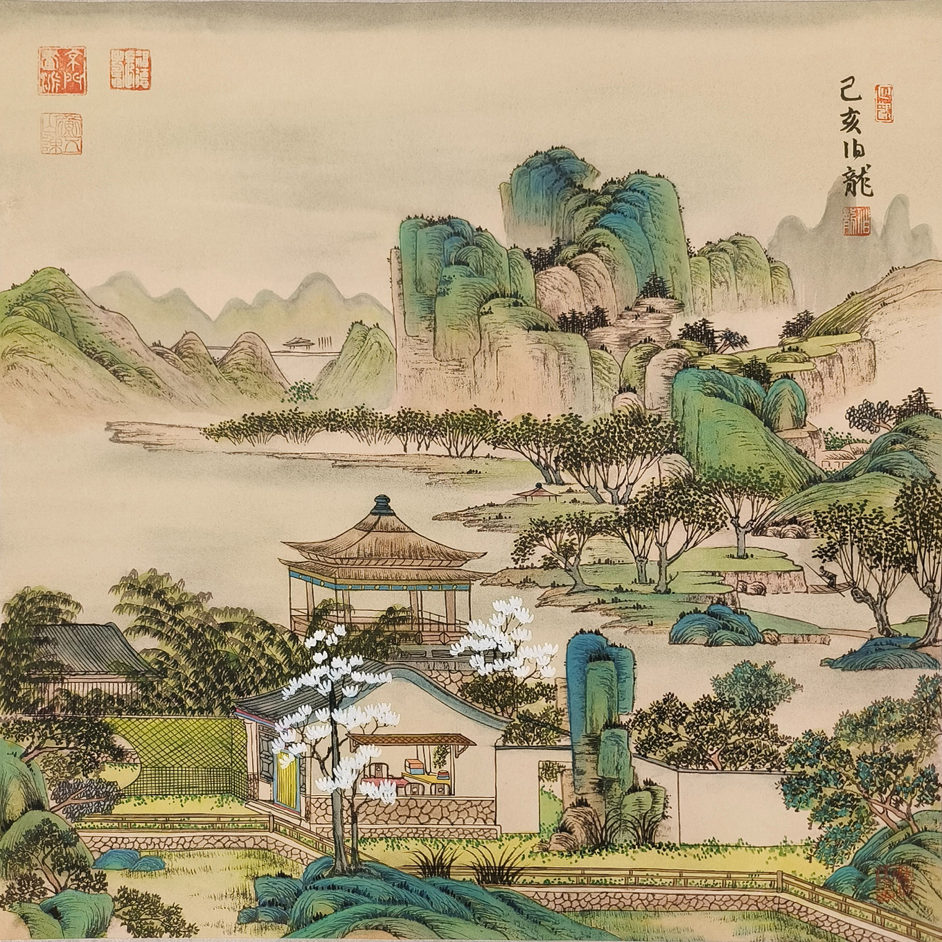 ”伯龙“画家画作鉴赏(图3) ”伯龙“画家画作鉴赏(图3)