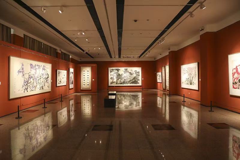 第六届中国画展览在西安开幕，汇聚全国水墨精品(图1)